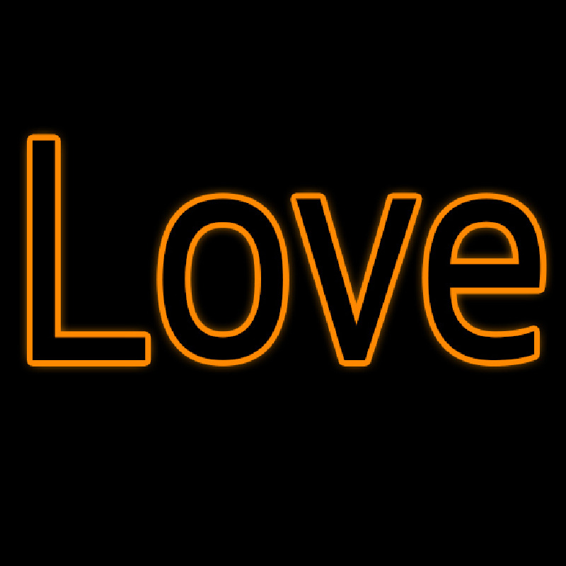 Love Neonskylt