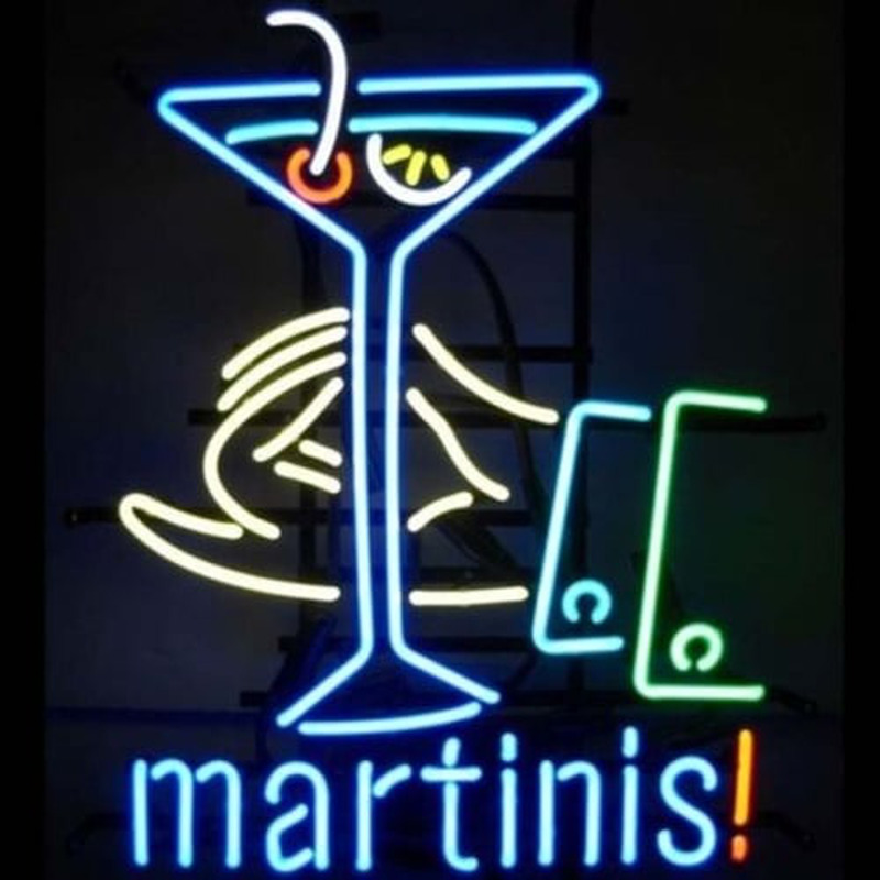 MARTINIS COCKTAIL Neonskylt