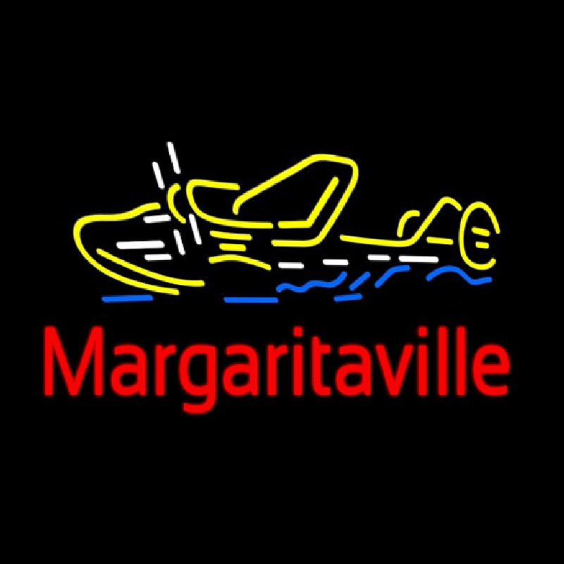 Margaritaville Seaplane Neonskylt