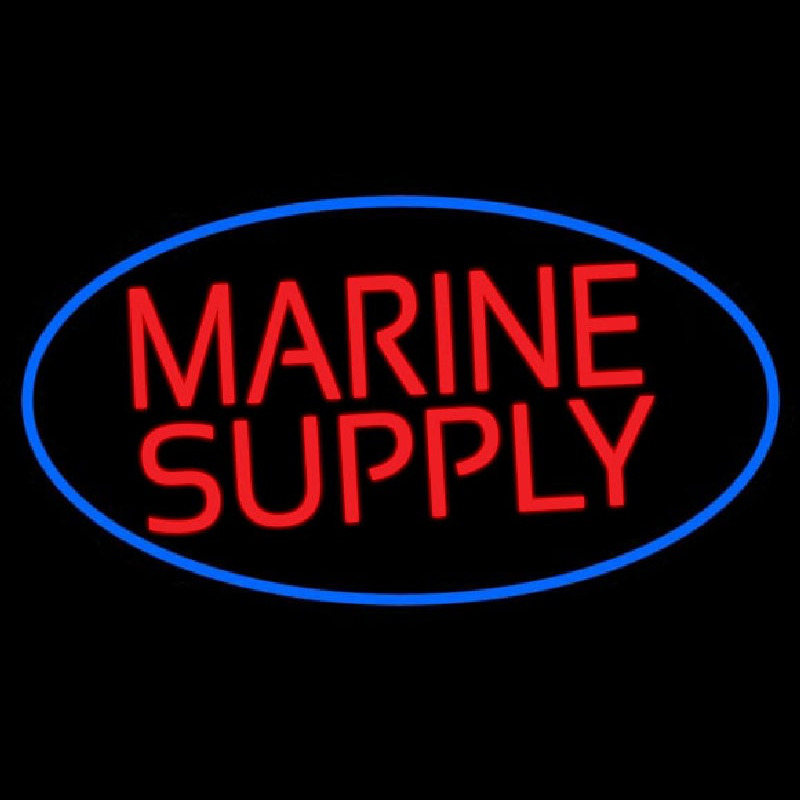 Marine Supply Neonskylt