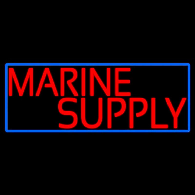 Marine Supply Neonskylt