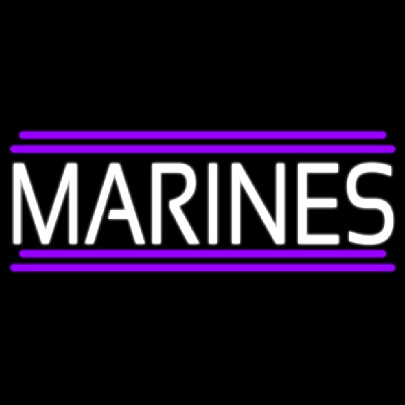 Marines Neonskylt
