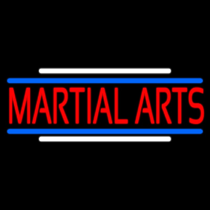 Martial Arts Neonskylt