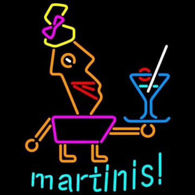 Martinis Neonskylt