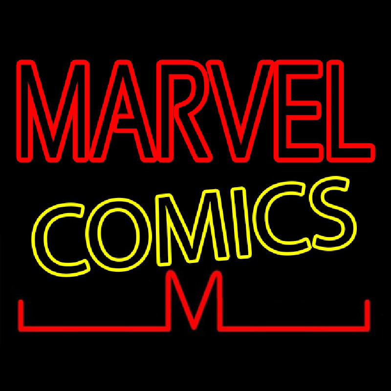 Marvel Comics Neonskylt