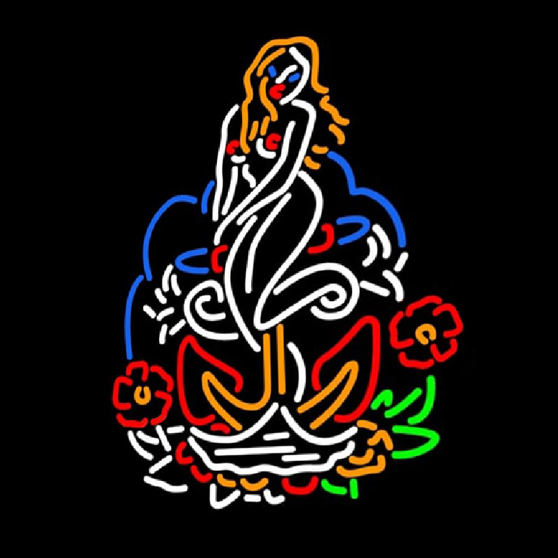 Mermaid Nautical Neonskylt