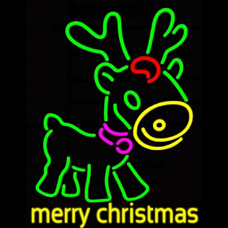 Merry Christmas Neonskylt