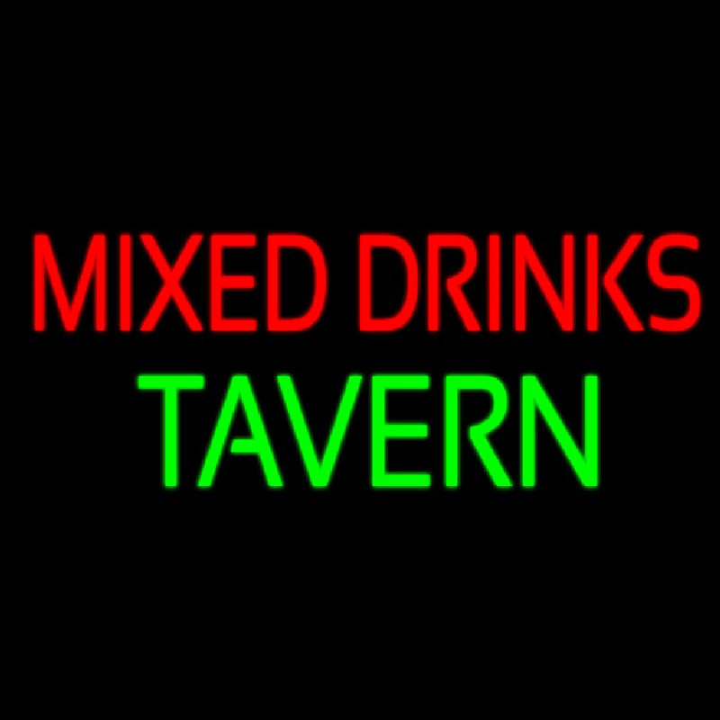 Mi ed Drinks Tavern 1 Neonskylt