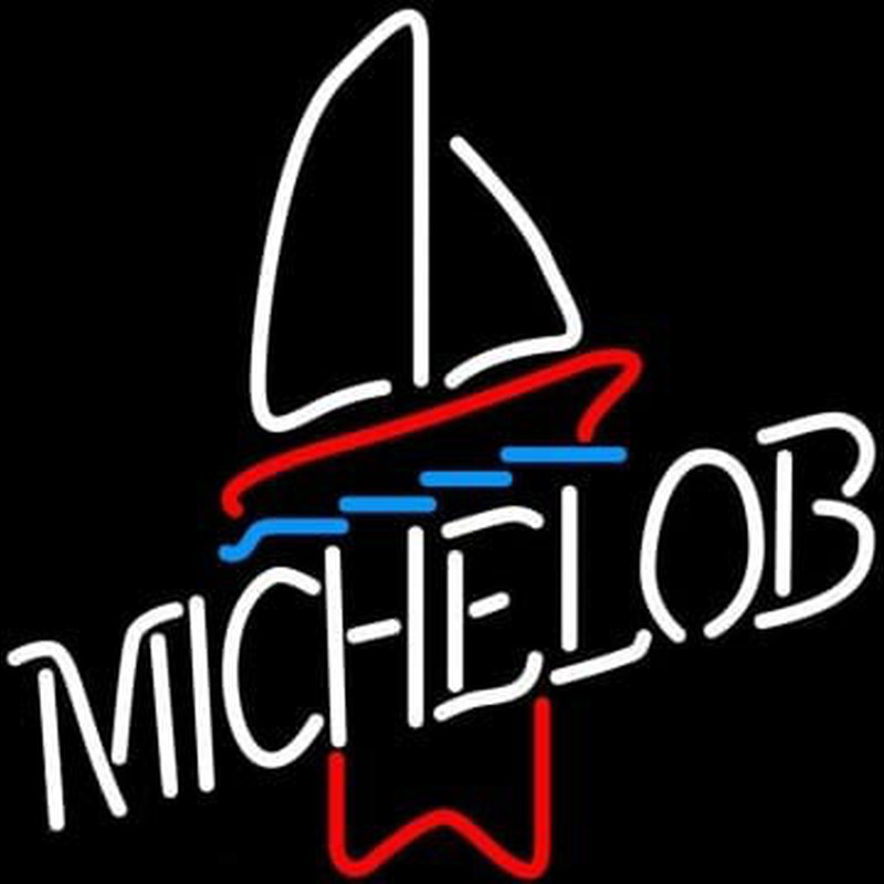 Michelob Sailboat Neonskylt