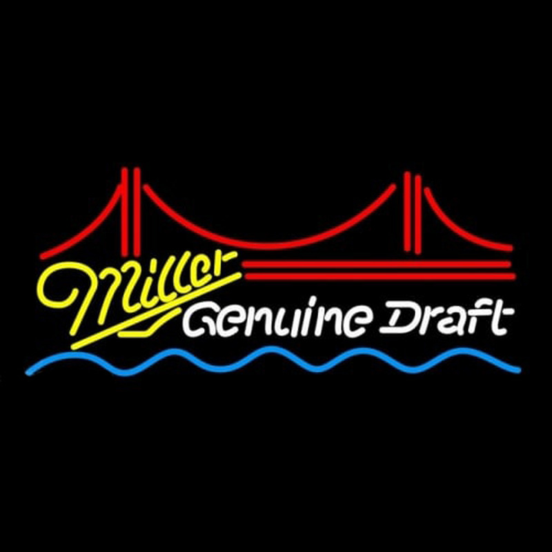 Miller Genuine Draft Light Neonskylt