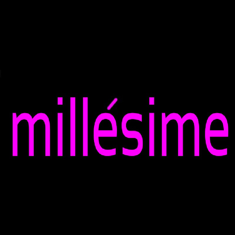 Millesime Neonskylt