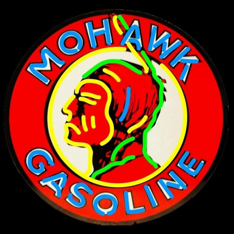 Mohawk Gasoline Neonskylt