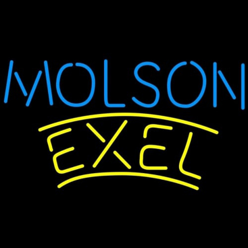 Molson Exel Neonskylt