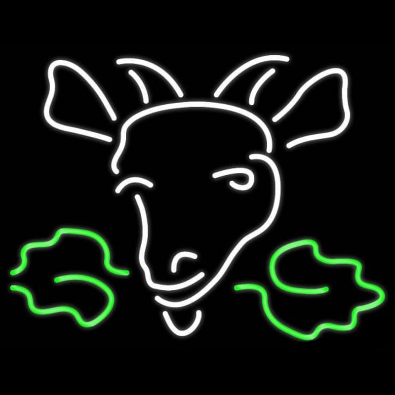 Moosehead Logo Real Neon Glass Tube Neonskylt