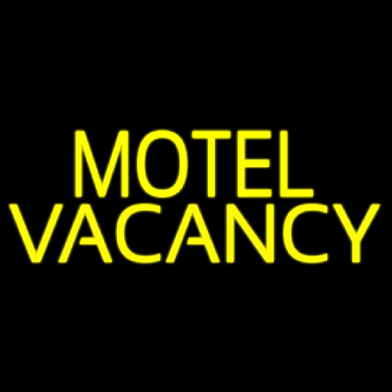 Motel Vacancy Neonskylt