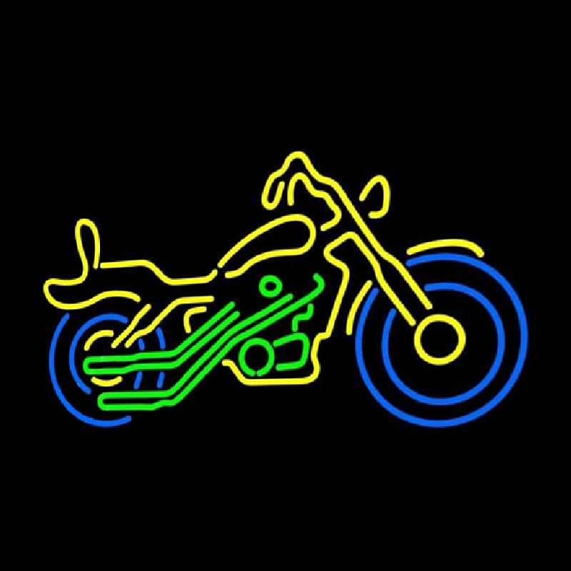 Motorcycle Neonskylt