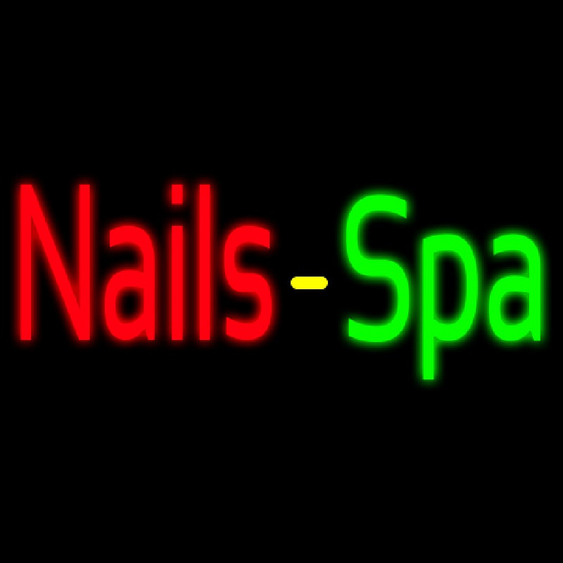 Nails Spa Neonskylt