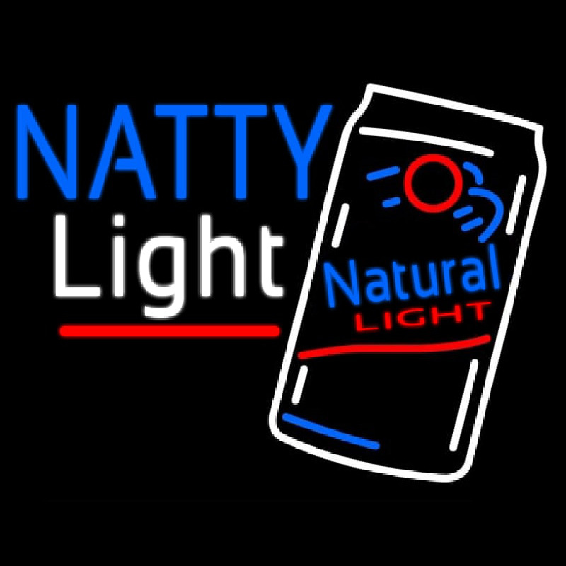 Natty Light Natural Light Beer Neonskylt