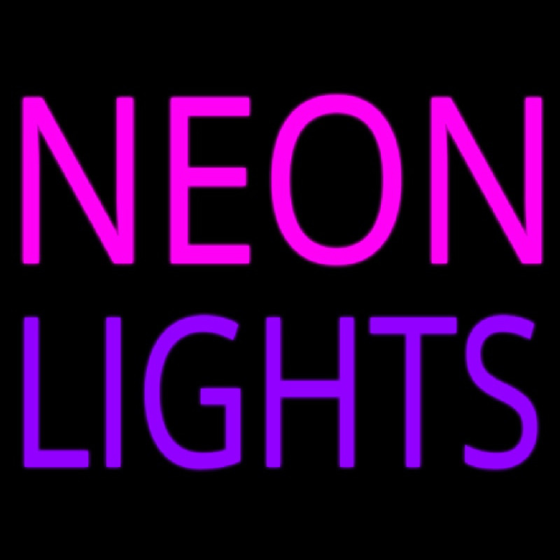 Neon Lights Neonskylt