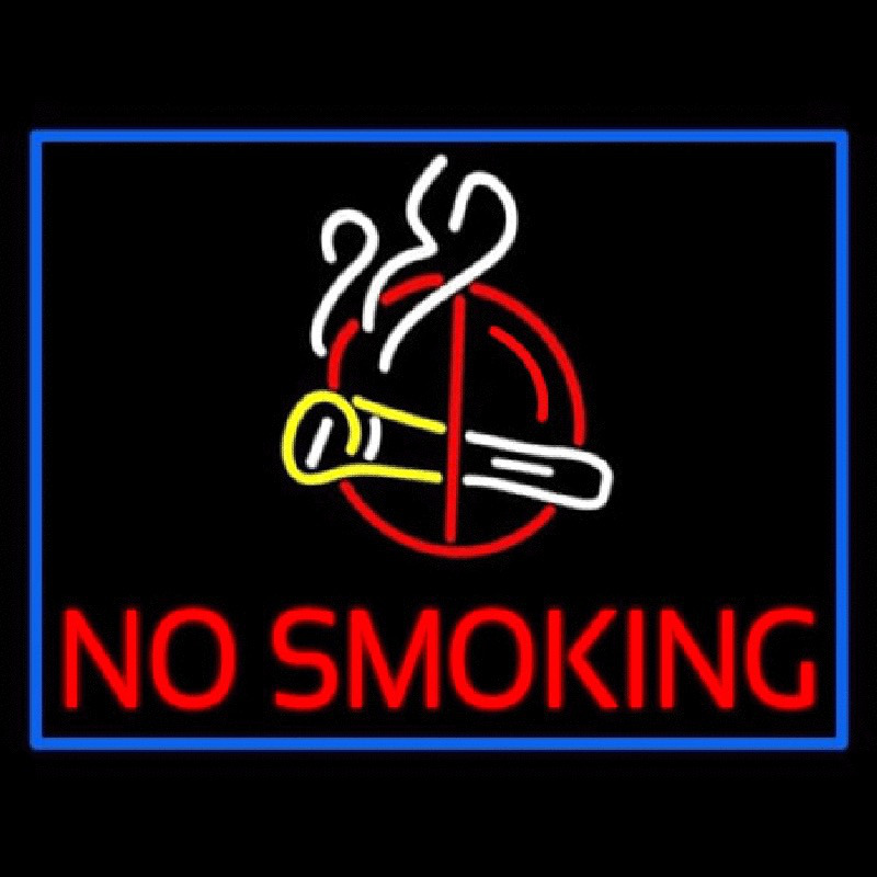 No Smoking Neonskylt