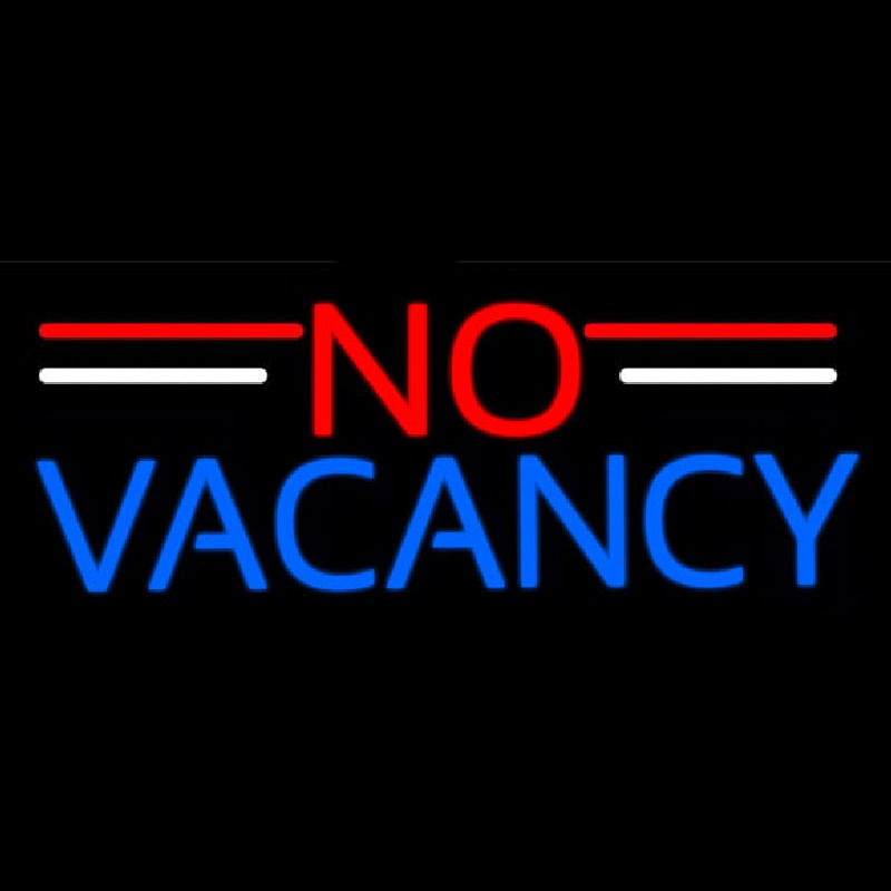 No Vacancy Neonskylt