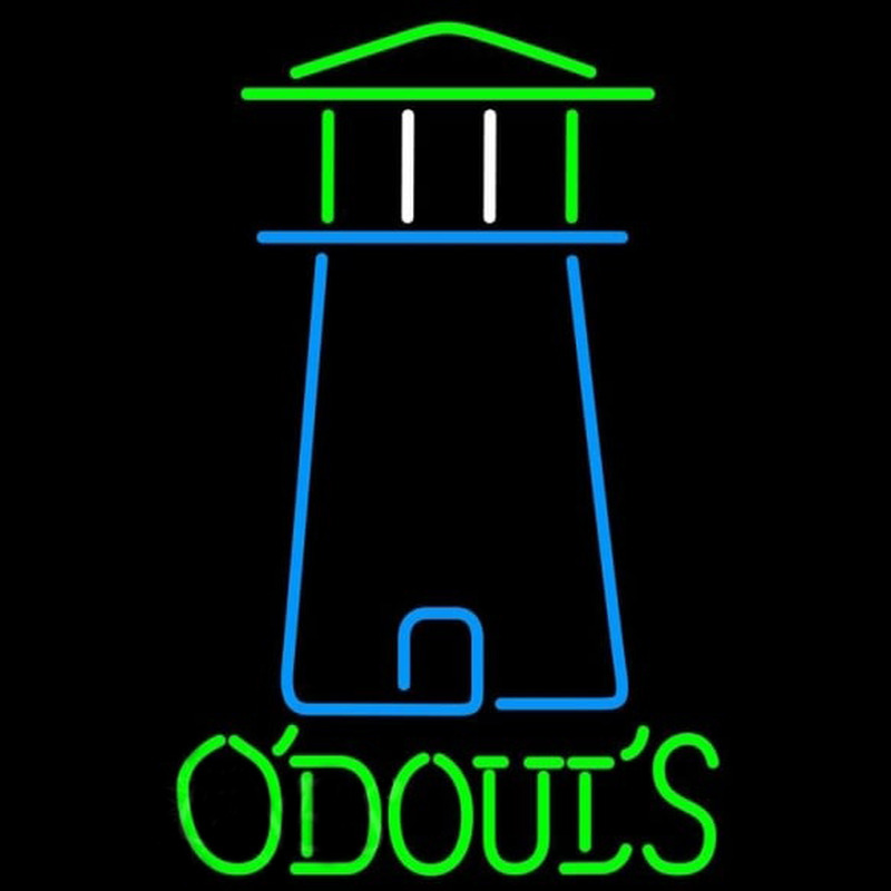 Odouls Lighthouse Art Beer Sign Neonskylt