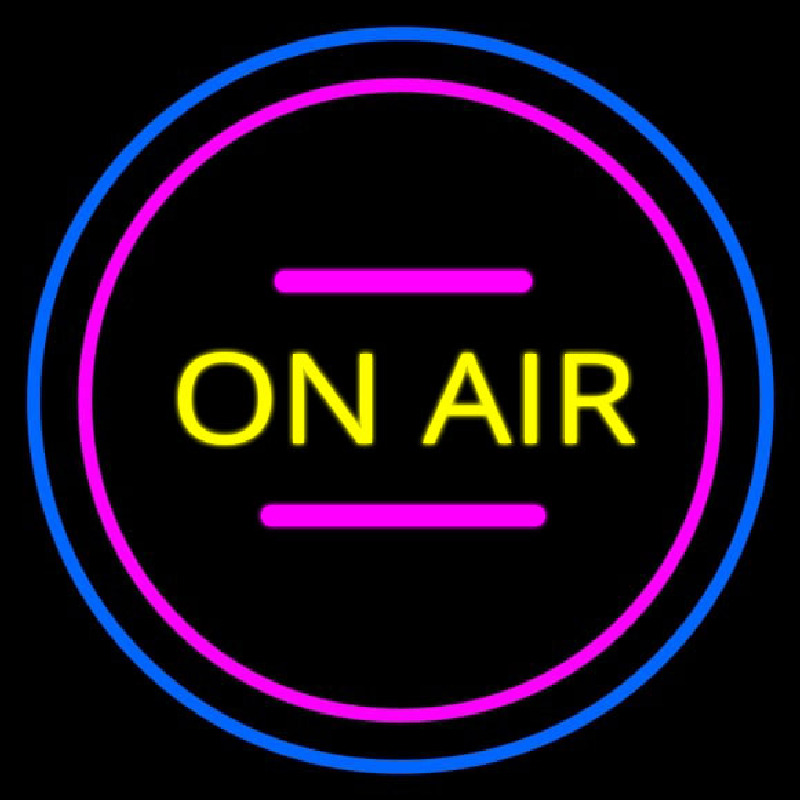 On Air Neonskylt