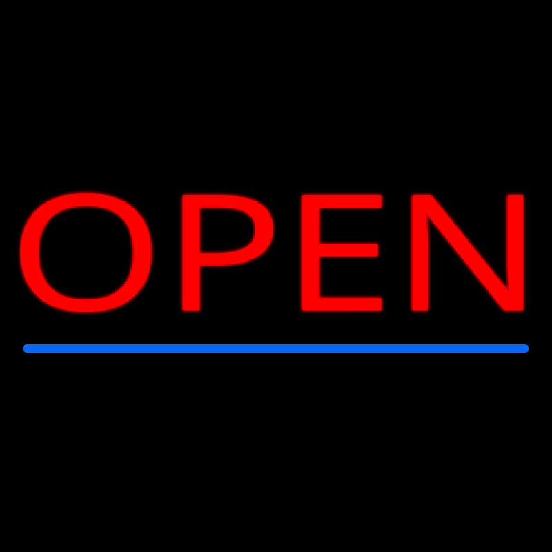 Open Neonskylt