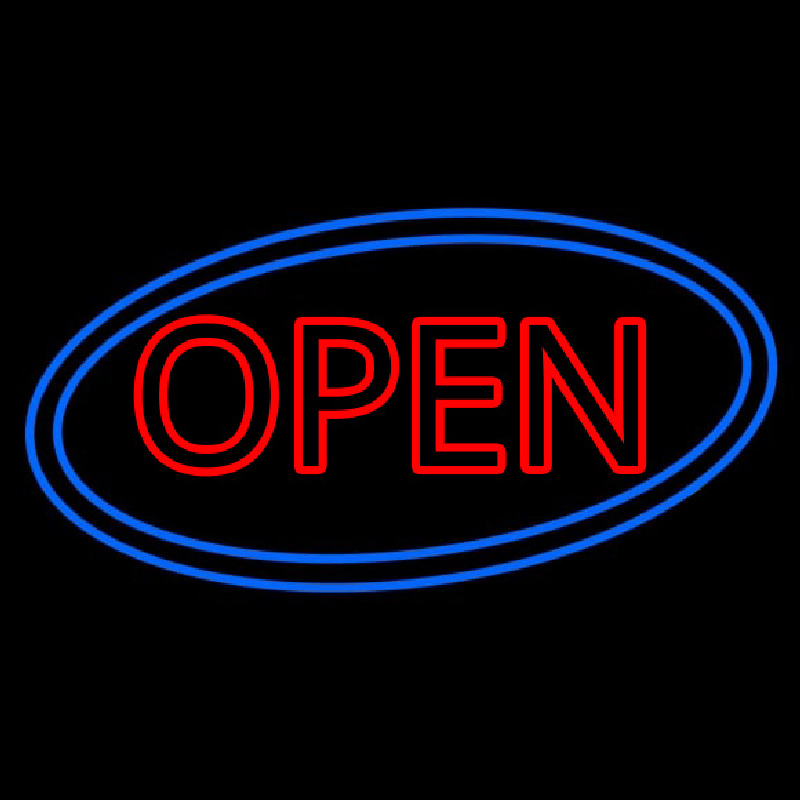 Open Neonskylt