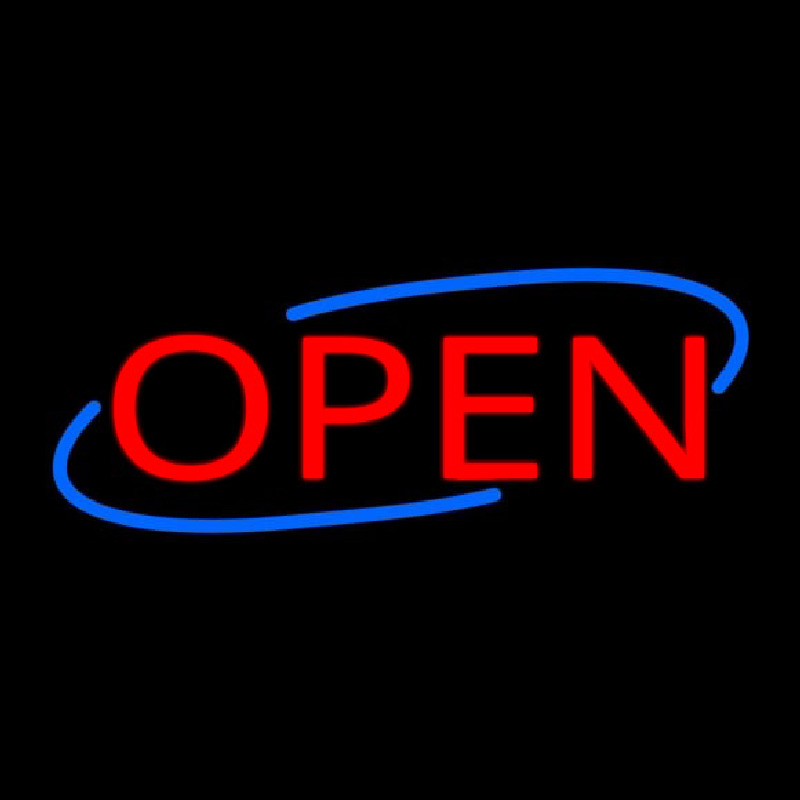 Open Neonskylt