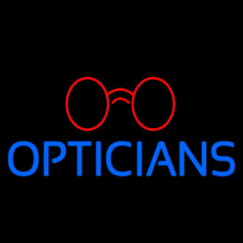 Opticians Neonskylt