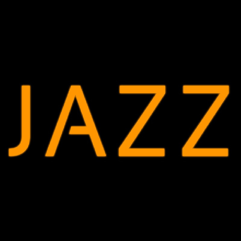 Orange Jazz 1 Neonskylt