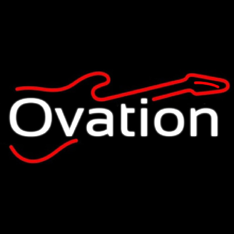 Ovation Guitar 1 Neonskylt