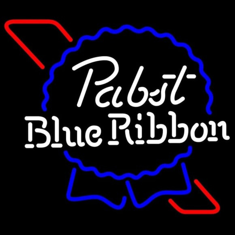 Pabst Blue Ribbon Blackbo  Beer Sign Neonskylt