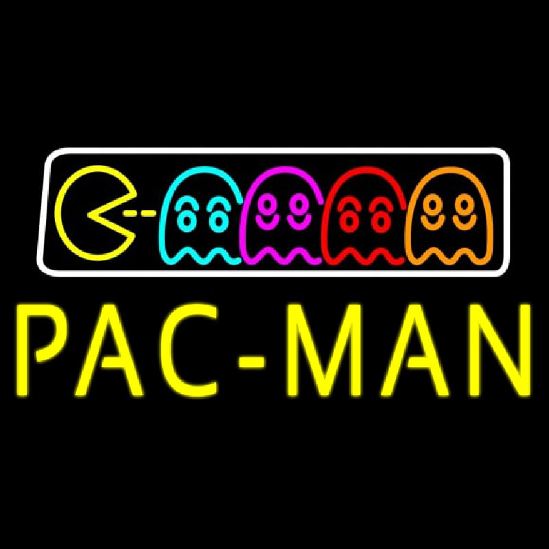 Pac Man Neonskylt