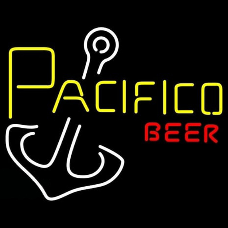 Pacifico Beer Anchor Neonskylt