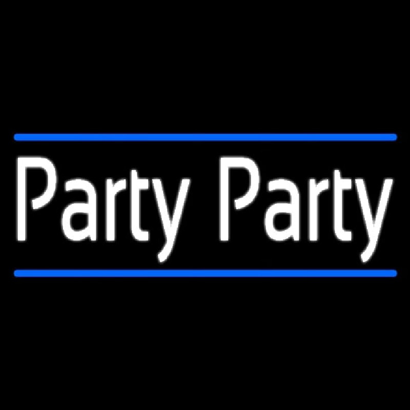 Party Party 1 Neonskylt