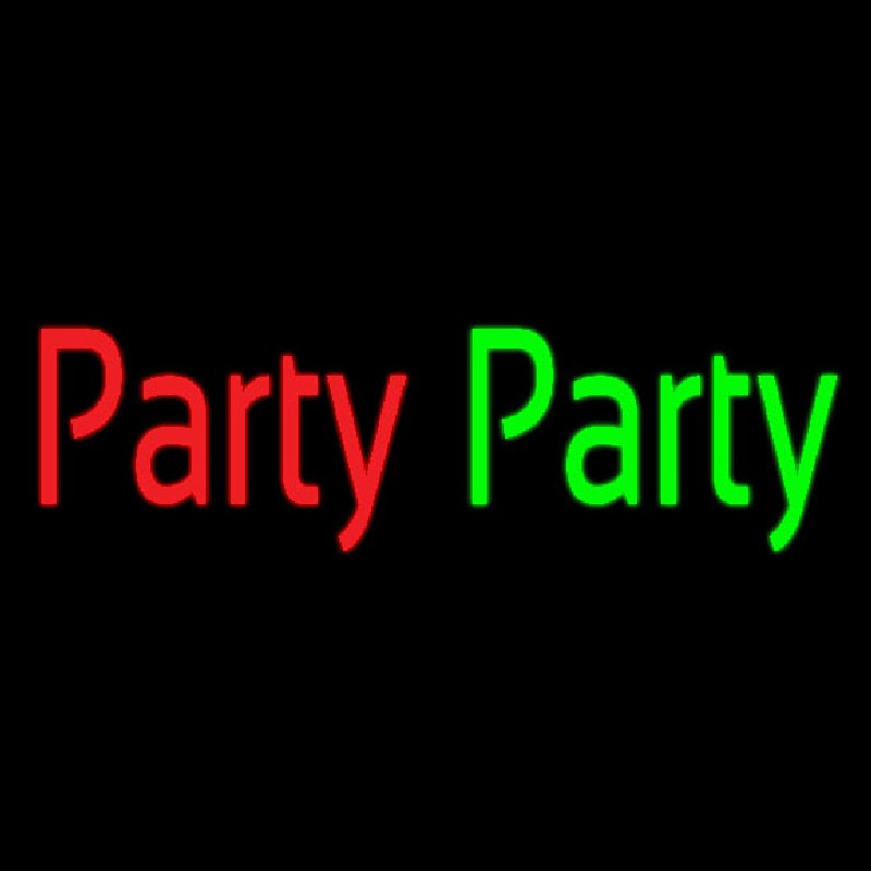 Party Party Neonskylt
