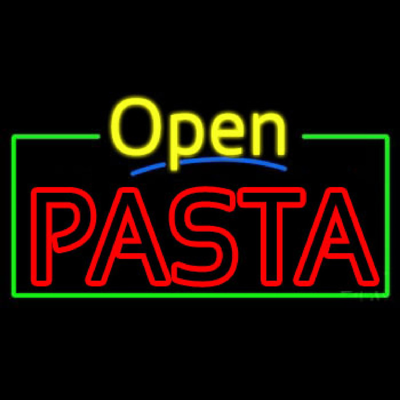 Pasta Open Neonskylt