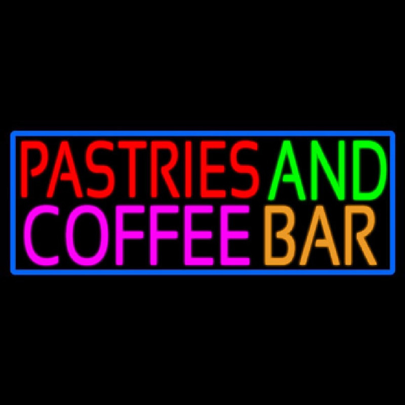 Pastries N Coffee Bar Neonskylt