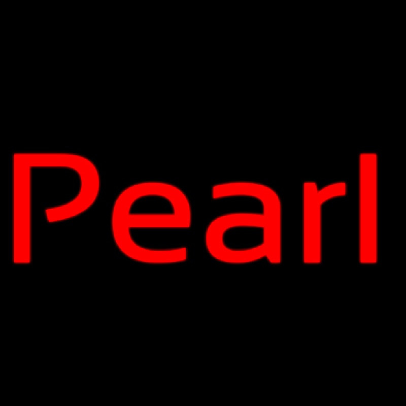 Pearl Cursive Neonskylt