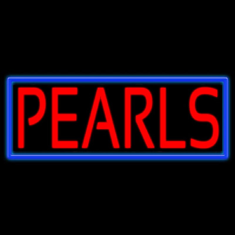 Pearls Neonskylt