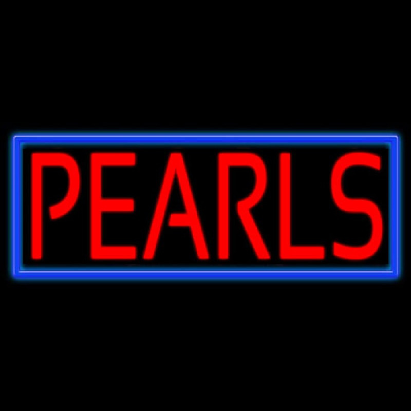 Pearls Neonskylt