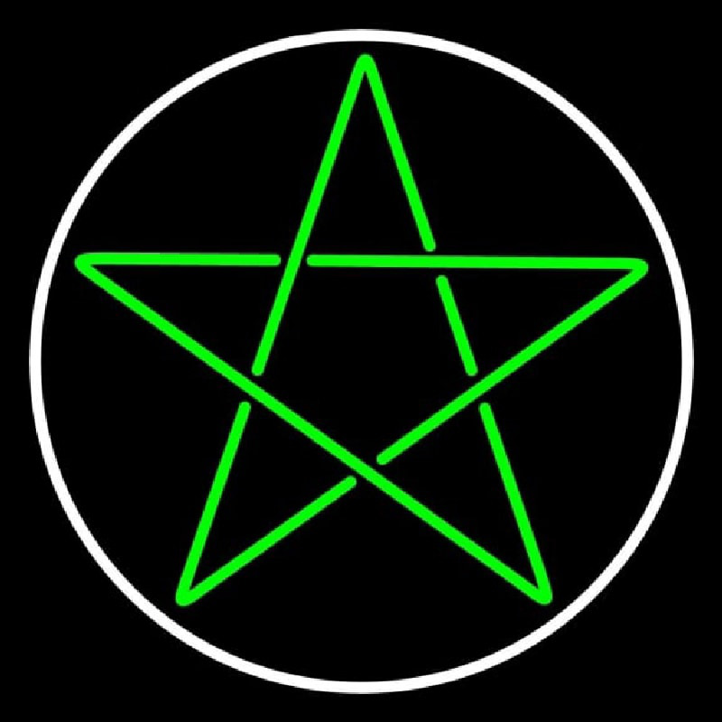 Pentacle Neonskylt