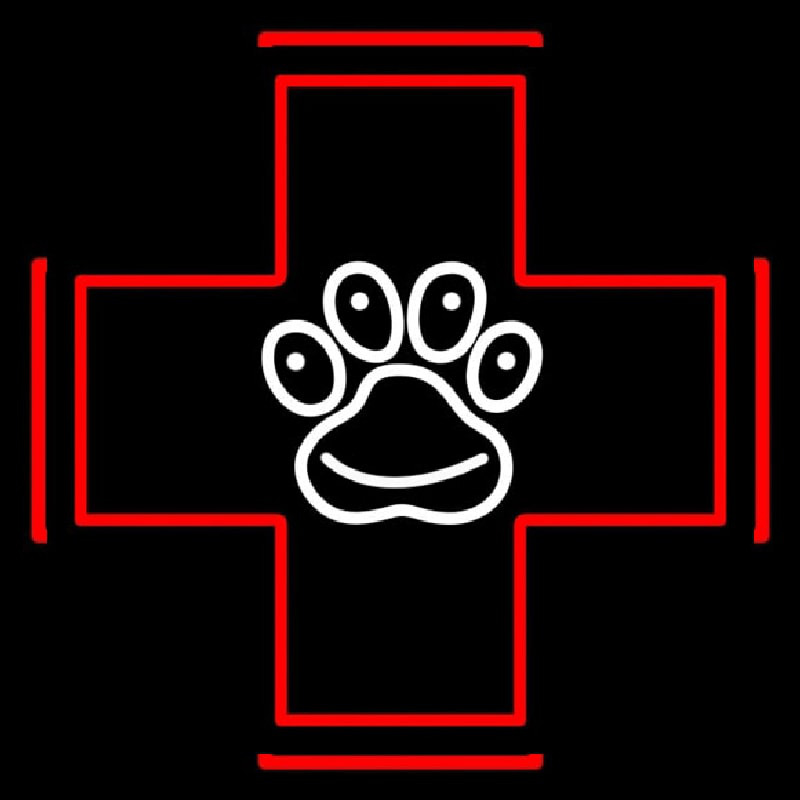 Pet Clinic Neonskylt