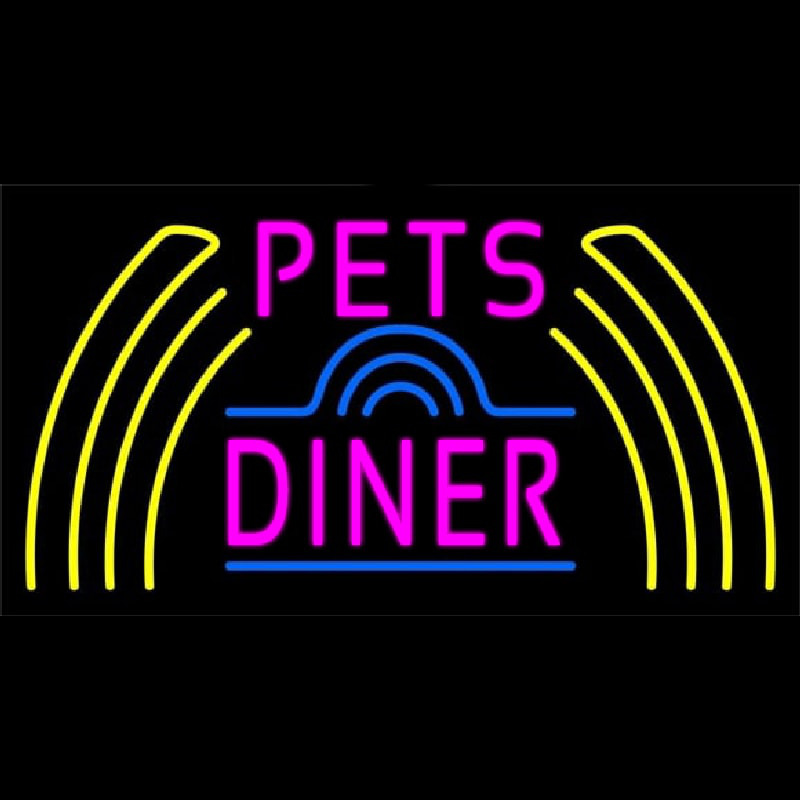 Pet Diner 1 Neonskylt