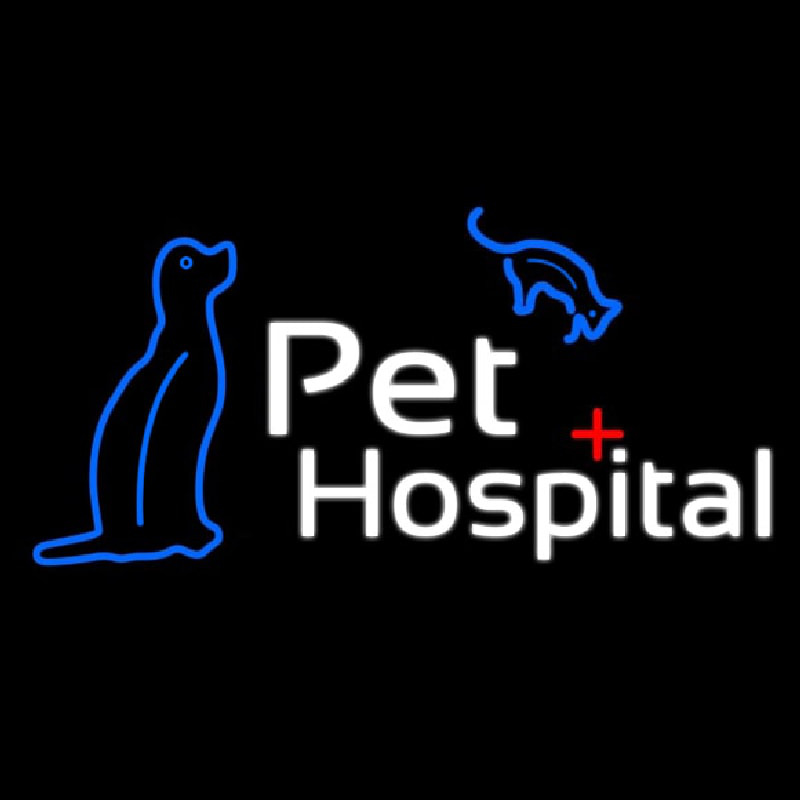 Pet Hospital Neonskylt