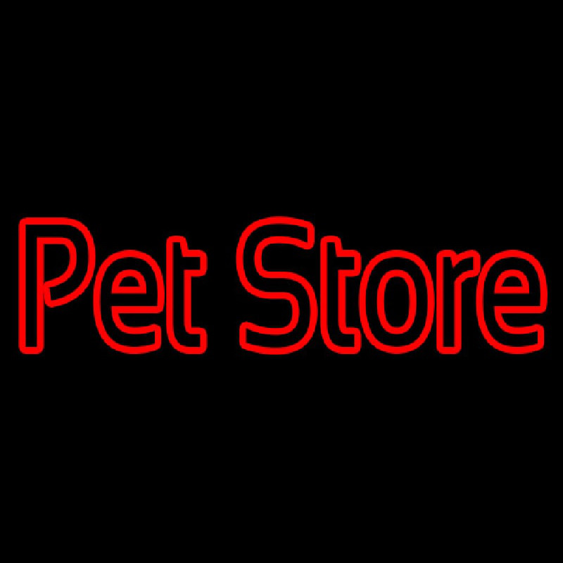 Pet Store Neonskylt