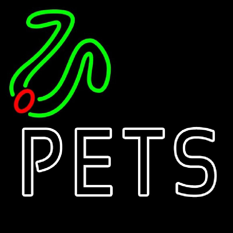 Pets Neonskylt