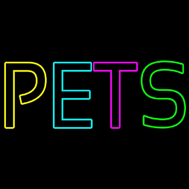 Pets Neonskylt
